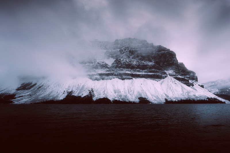 nature, North, sea, mountains, glacier, fjord, water, landscape
