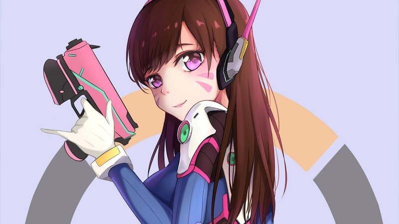 D.Va (Overwatch), Overwatch, bodysuit, anime