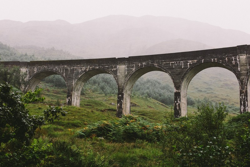 nature, landscape, bridge