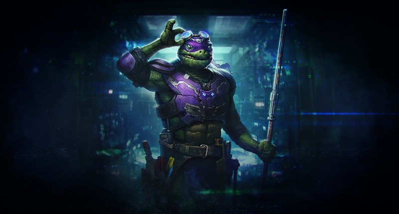 Alex Borsuk, Teenage Mutant Ninja Turtles, fantasy art, artwork, warrior