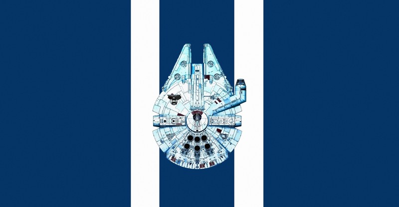 Millennium Falcon, Star Wars, spaceship, vehicle