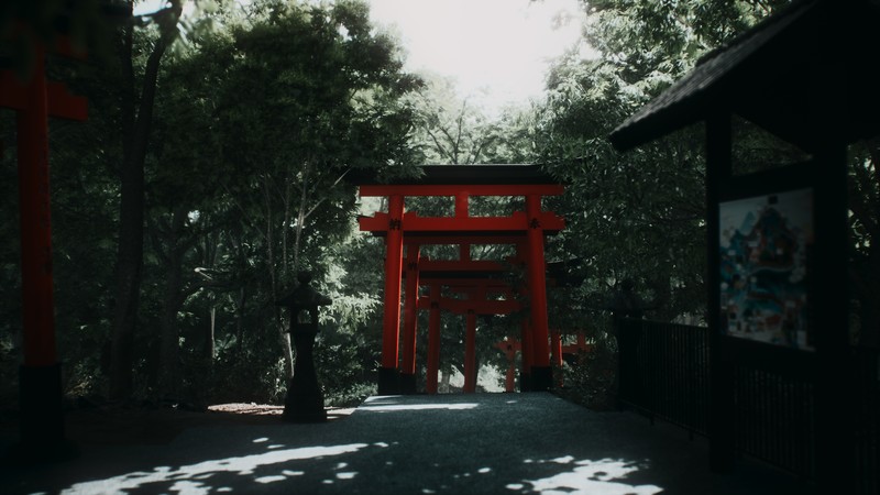 screen shot, video games, Explore Fushimi Inari, Fushimi Inari-taisha, torii