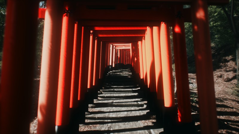 screen shot, video games, Explore Fushimi Inari, Fushimi Inari-taisha, torii