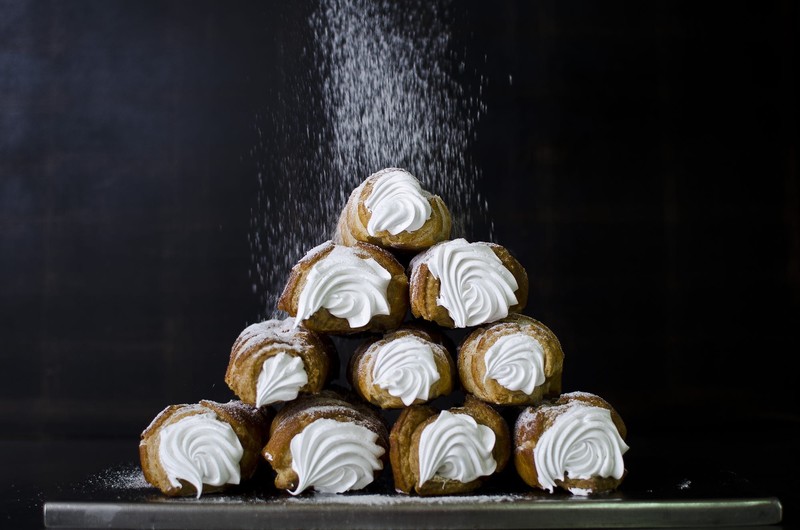 500px, Cream, pastries, food, dessert, flour, sugar, depth of field, Canoli
