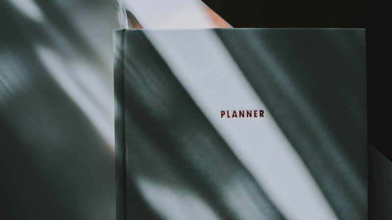 notepad, inscription, planning, shadow, 4k