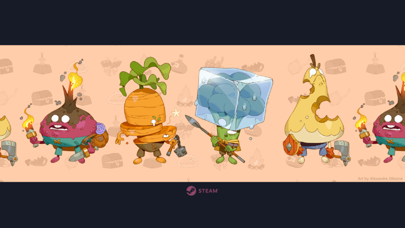 Steam (software), video game art, artwork