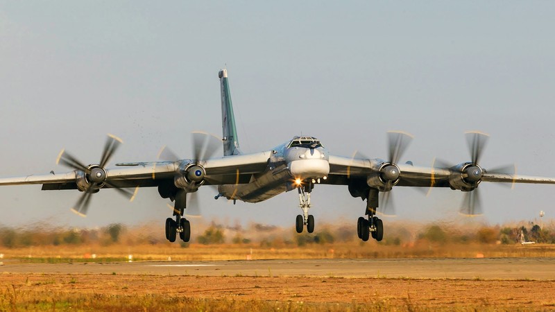 Russia, aircraft, military, military aircraft, vehicle, Tu-95-MS