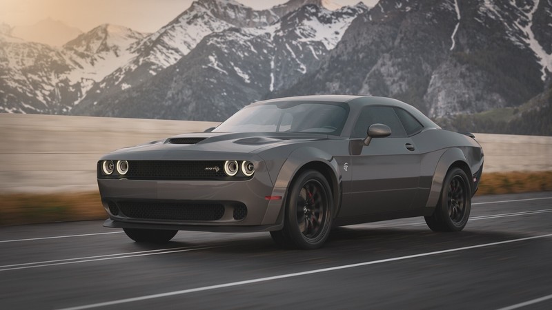 car, render, digital art, Dodge, vehicle, silver cars