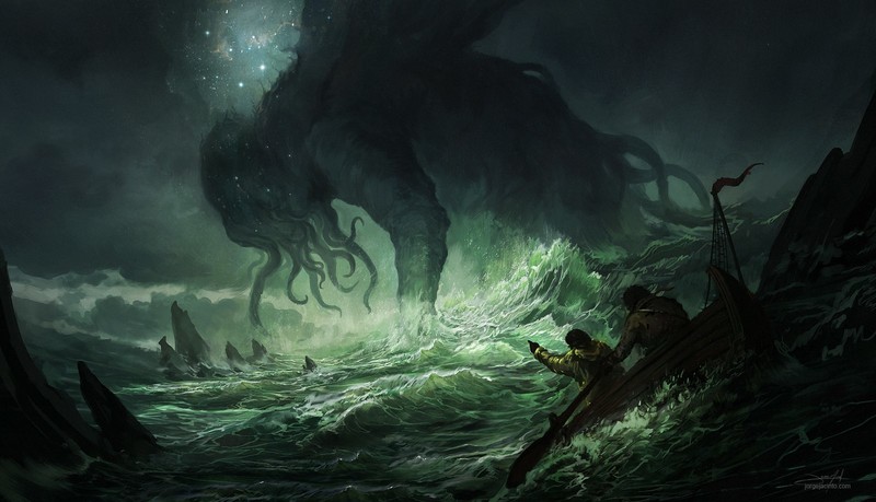 Cthulhu, call of cthulhu, H. P. Lovecraft, science, science fiction ...