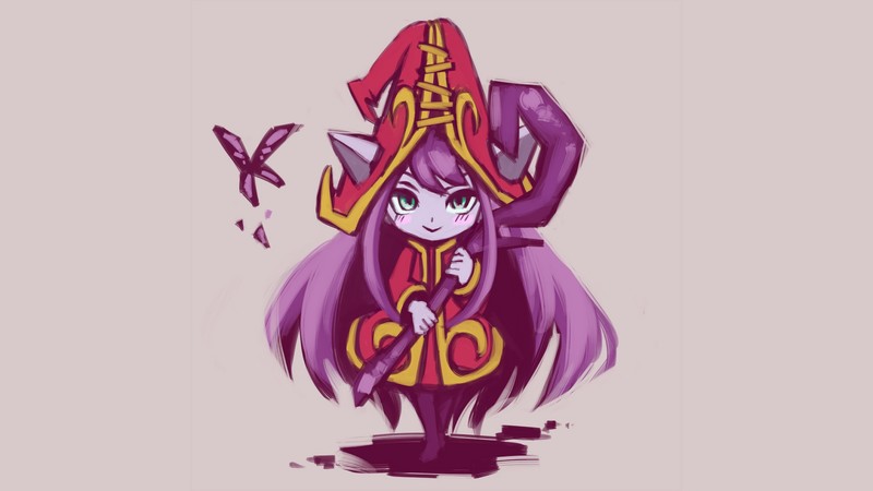anime, anime girls, League of Legends, lulu, Lulu (League of Legends), butterfly