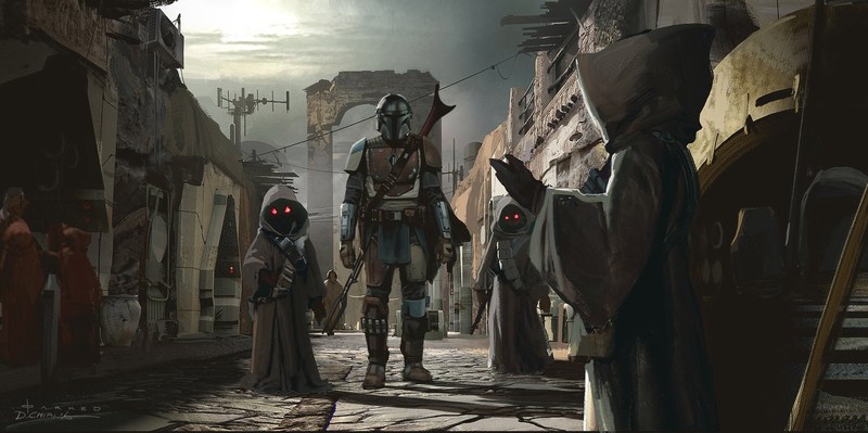 The Mandalorian, tv series, concept art