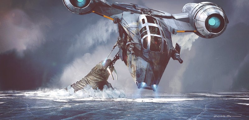 The Mandalorian, tv series, concept art