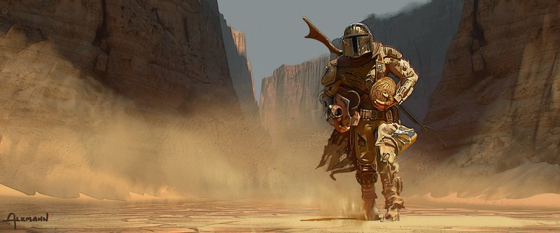 The Mandalorian, tv series, concept art