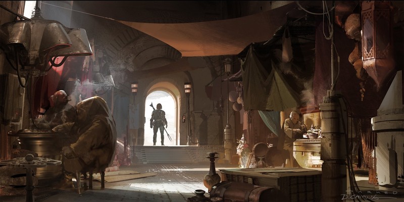 The Mandalorian, tv series, concept art