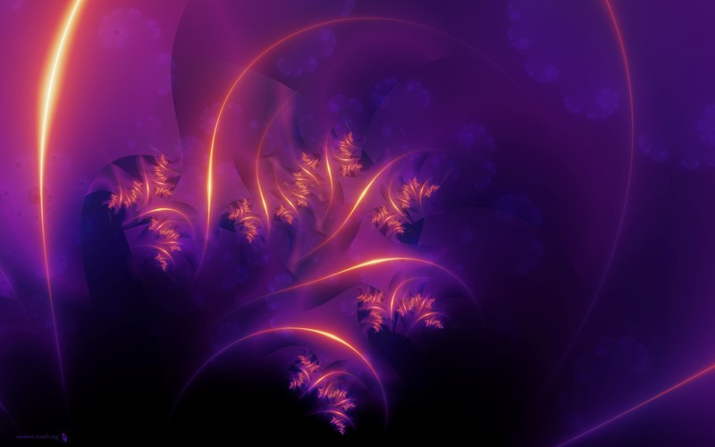 abstract, fractal, shapes, digital art, watermarked