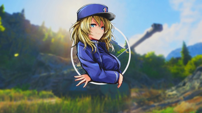 anime, anime girls, Girls und Panzer, BC Freedom
