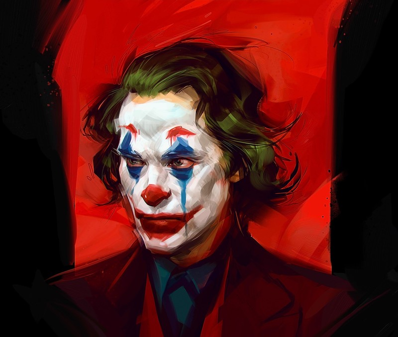 Joker, drawing, character design, Joaquin Phoenix, movies, artwork, portrait