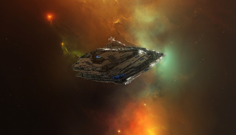 science fiction, artwork, space, spaceship, vehicle, Star Destroyer, Star Wars, digital art
