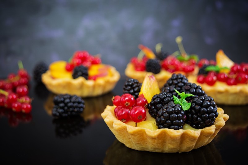 food, sweets, fruit, colorful, berries