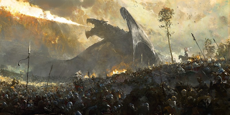 fantasy art, war, battle, artwork