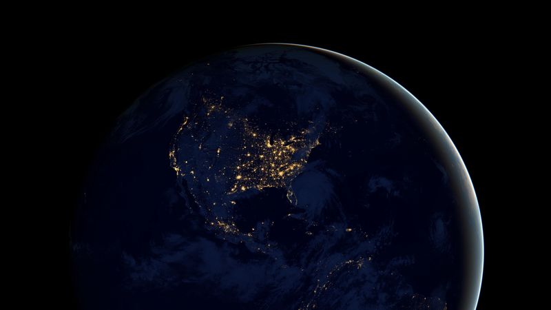 earth, planet, space, ball, 4k