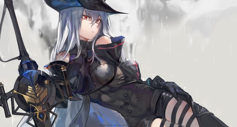 anime girls, Skadi(Arknights), Arknights