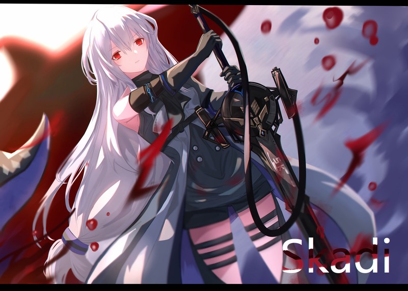 anime girls, Skadi(Arknights), Arknights