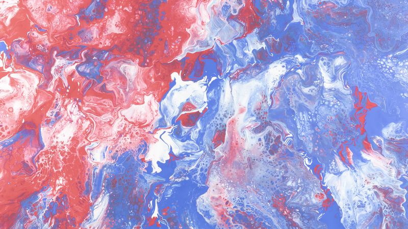 stains, paint, liquid, multicolored, 4k