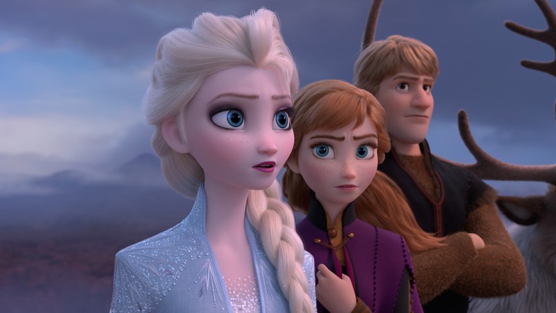 Frozen (movie), Frozen 2, Elsa, Princess Anna, Kristoff (Frozen)
