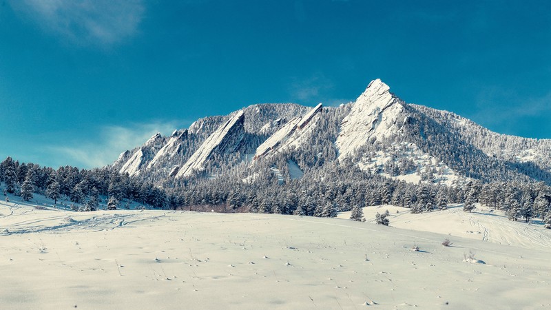 nature, snow, winter, mountains, cold