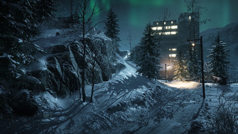 Battlefield, Norway, snow, winter