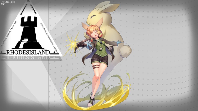Arknights, thighs, anime girls, anime, closed eyes, open mouth