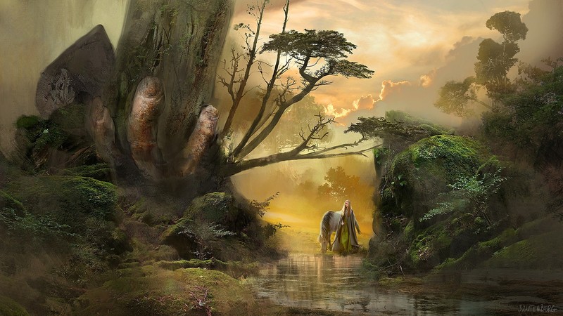 fantasy art, fantasy girl, artwork