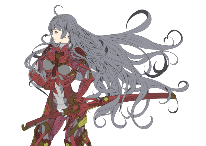 bodysuit, sword, anime, anime girls, fantasy girl, white background, simple background, long hair