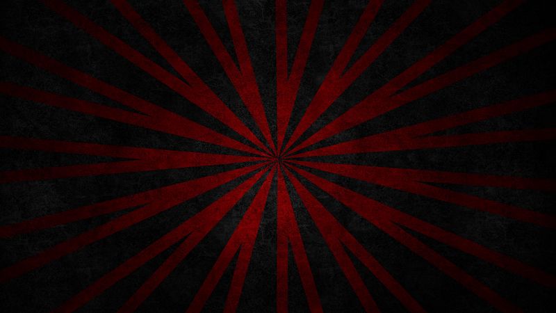 lines, rotation, red, black, 4k