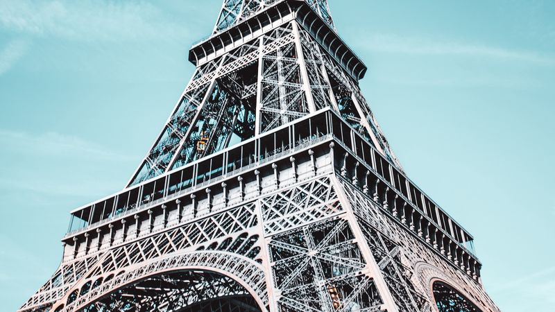eiffel tower, architecture, paris, france, design, 4k