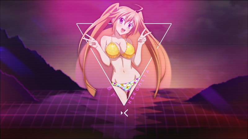 anime, High School DxD, boobs