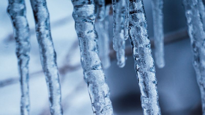 icicles, ice, winter, frost, frozen, 4k