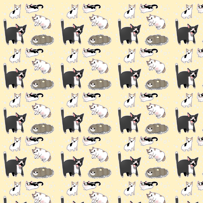 cats, digital, memes, humor