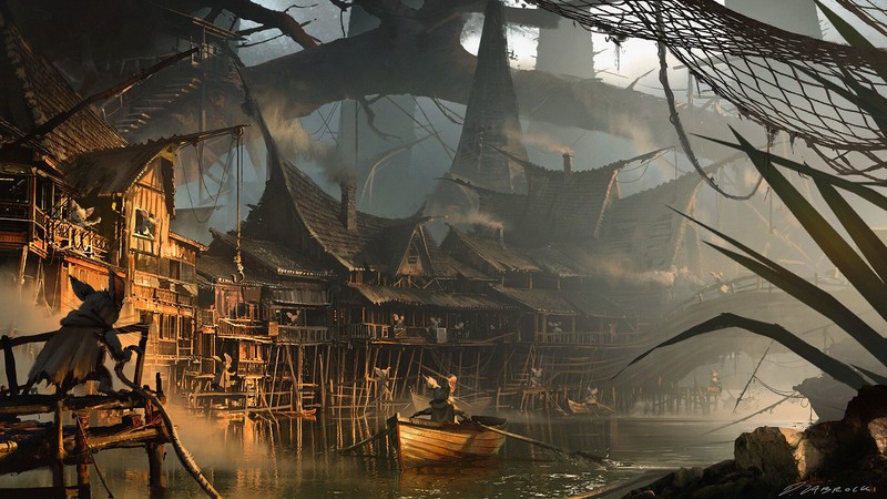 Darek Zabrocki, artwork, fantasy art