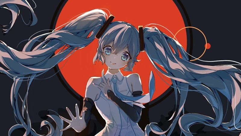 anime, anime girls, Vocaloid, Hatsune Miku
