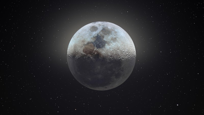 Moon, space, night, photography, moonlight