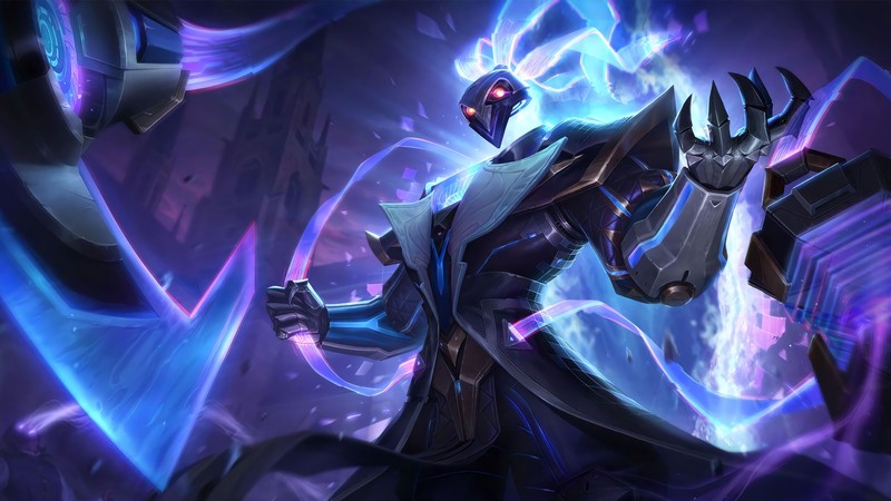 Thresh, League of Legends, Riot Games, Support (League Of Legends), fire, Thresh (League Of Legends), purple