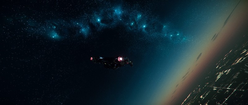 Star Citizen, ultrawide, Ultra Settings, screen shot, space, planet ...