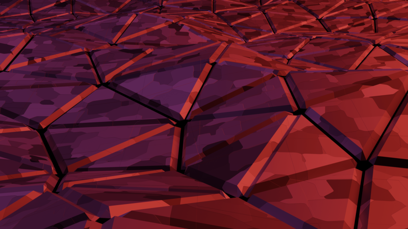 simple background, 3D, red, triangle, abstract, 3D Abstract