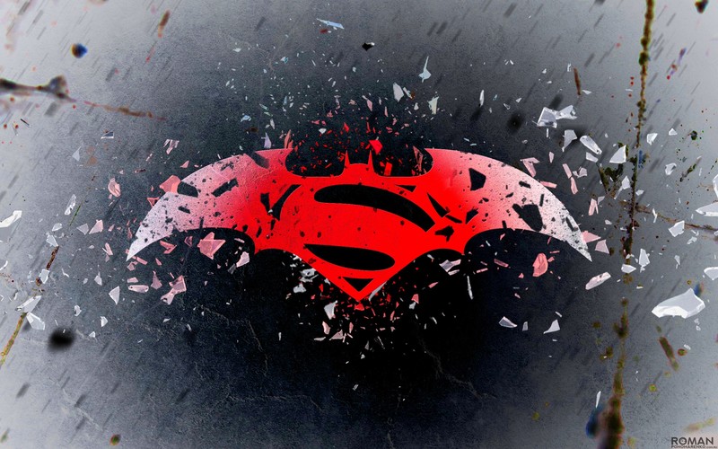 Superman, Batman logo, logo