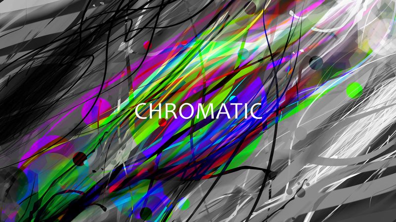 chromatic, words, inscription, lines, 4k