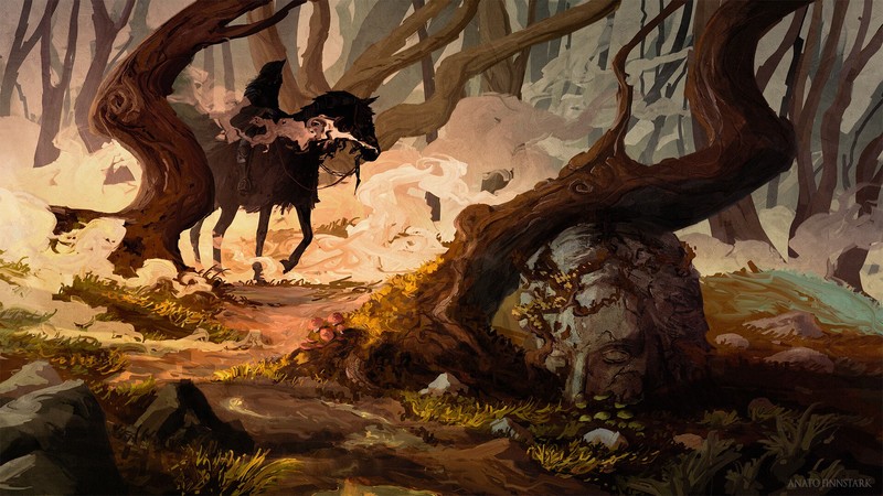 fantasy art, Nazgûl, The Lord of the Rings
