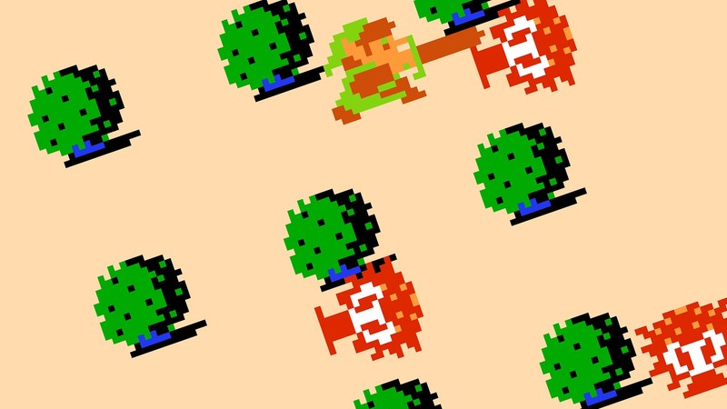The Legend of Zelda, Nintendo Entertainment System, retro games, video game art, screen shot