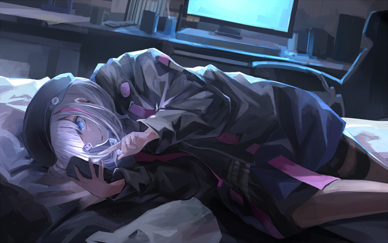 anime, anime girls, digital art, artwork, 2D, portrait, Azur Lane, Admiral Graf Spee (Azur Lane)